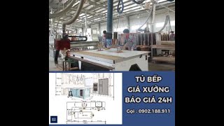 Tủ bếp giá xưởng báo giá trong 24h với cập nhật vật liệu mới nhất 2024| Besthome