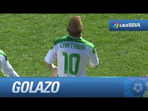 Golazo de falta de Fede Cartabia (1-0) en el Córdoba CF - UD Almería