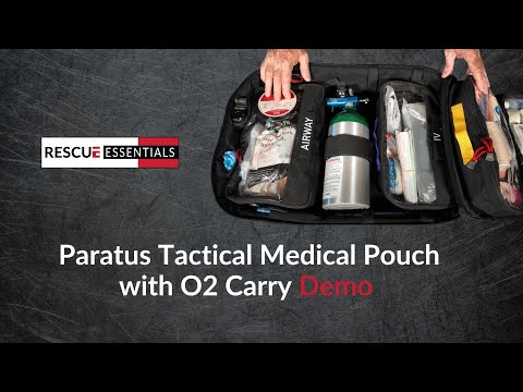 Paratus Tactical Medical Pack with O2 Carry Demo