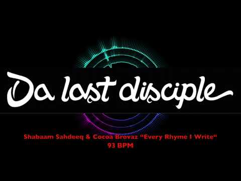East Coast Remix with Shabaam Sahdeeq & Cocoa Brovaz “Every Rhyme I Write“