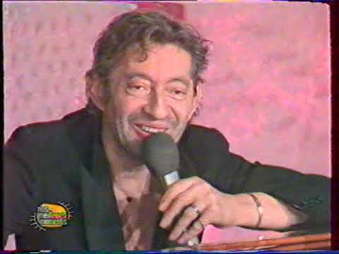 EDDY MITCHELL  ET SERGE GAINSBOURG  au jeu de la vérité 1986