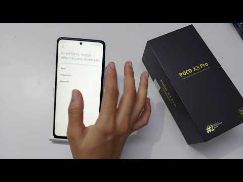Poco x3 pro,x3 Network Reset Setting | Fix Bluetooth, Wifi, Mobile Data Problem | Reset Network