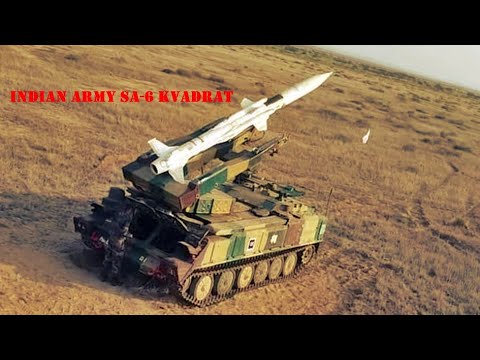 Indian Army Test Fired 2K12 Russian Kub Surface To Air Missile System