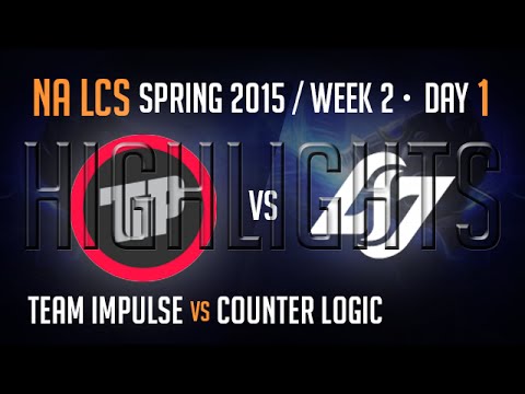Team Impulse vs Counter Logic Gaming (Highlights) Season 5 NA LCS Week 2 Day 1 Game 4 TIP v CLG