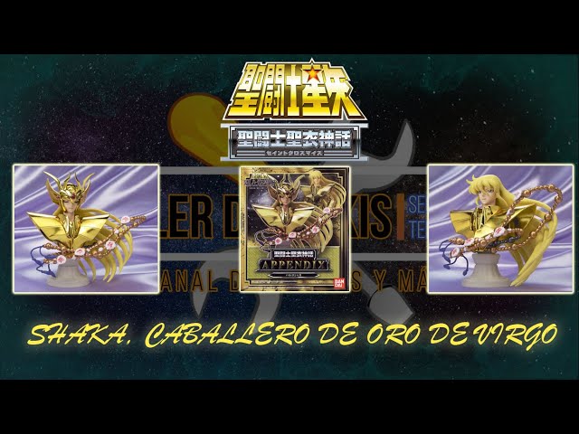 Vídeo relacionado con Saint Seiya - Shaka Armadura de Virgo Figura, 10 cm (Bandai BDISS052081)