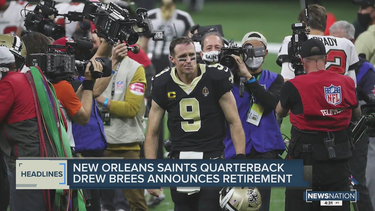Record-setting Saints QB Drew Brees announces retirement after 20 NFL seasons