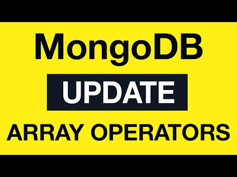 MongoDB Update Queries 14 Array Update Operators