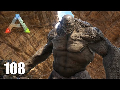 DOMANDO O TERRÍVEL CÍCLOPE -  ARK Ragnarok - Ep 108