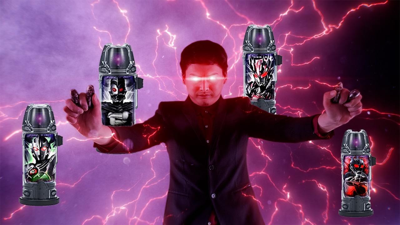 Dark God Of Ultraman Capsule Transformation