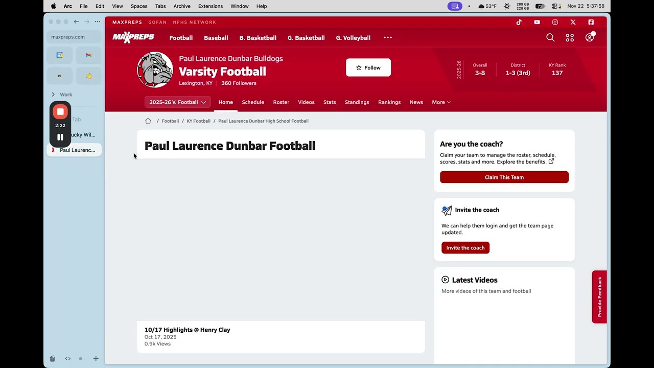 Importing Rosters from ESPN or MaxPreps