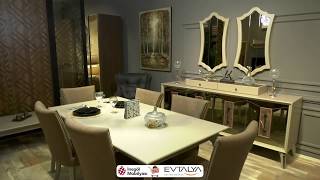İnegöl Mobilya Fuarı - Yatak odası modeli - Yemek odası modeli - Antal