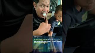 Download lagu TERKEJUT PAKCIK NI, MAKAN AMBUYAT / LINUT PUN, ADA JUGA SILAP ORANG! SERUPA MUNGKIN #short #support mp3