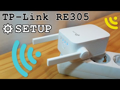 Maršrutizatorius Prieigos taškas TP-Link RE305 video
