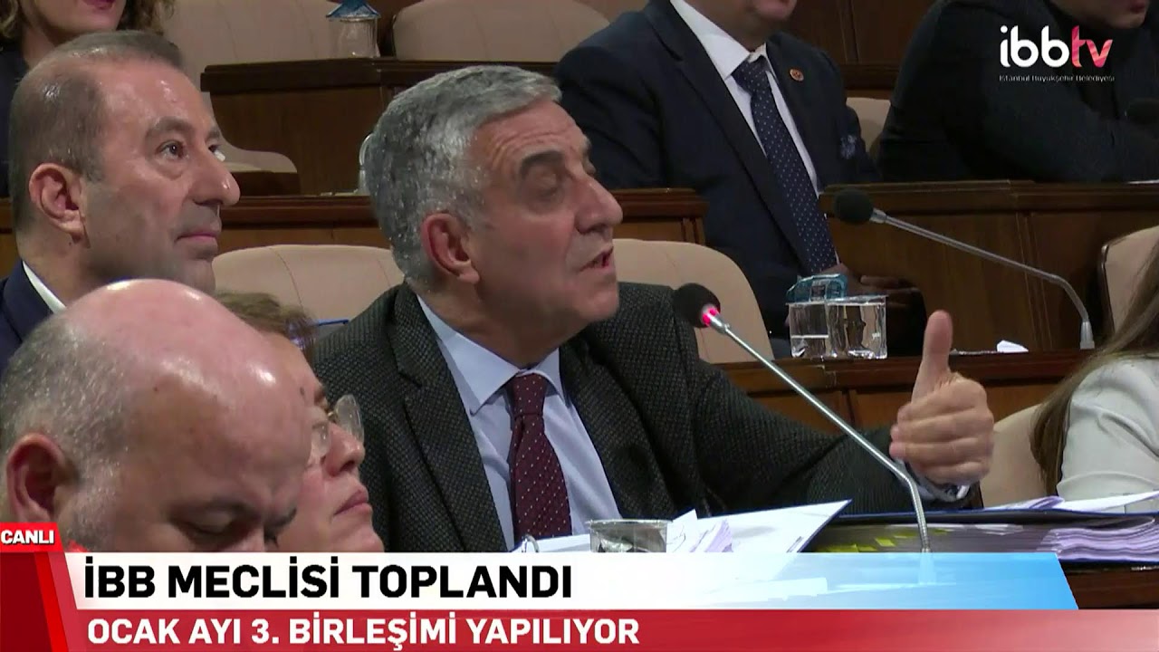 İBB MECLİSİ OCAK AYI TOPLANTISI 3.OTURUMU