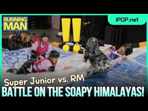 Super Junior vs. RM: Battle on the Soapy Himalayas! Runningman