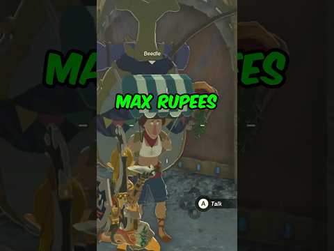 How To Get Max Rupees In Seconds In Tears of the Kingdom! 🤯 #zelda #tearsofthekingdom #totk