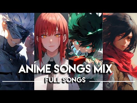 Best Anime Openings & Endings Mix │Full Songs - Subscribers Version