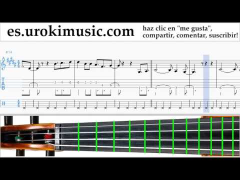 Como Tocar Violín David Guetta Justin Bieber - 2U Tablatura Parte#2 um-i927