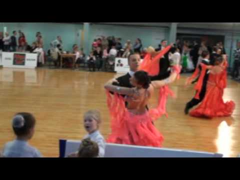 Gundars Kalnins and Madara Freiberga dance 1m