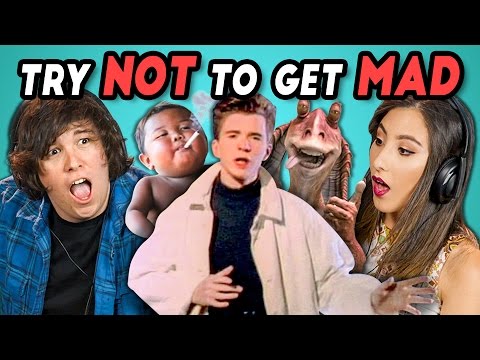 COLLEGE KIDS REACT TO TRY NOT TO GET MAD CHALLENGE