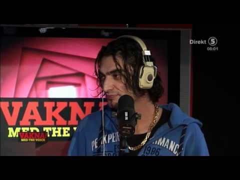 Laserturken i Vakna! Med The Voice