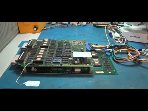 Missing Graphics - 1982 Midway "Burger Time"  PCB Repair  -  7/26/22