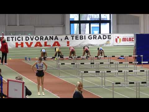 60 m prepone (h=0,762) - Mlađe juniorke - Kvalifikacije 1/2