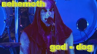Behemoth - God = Dog - live @Tivoli Utrecht, the Netherlands, 2 February 2019