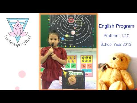 Junior Astronomer - the Venus ;  Thikamporn Rangno