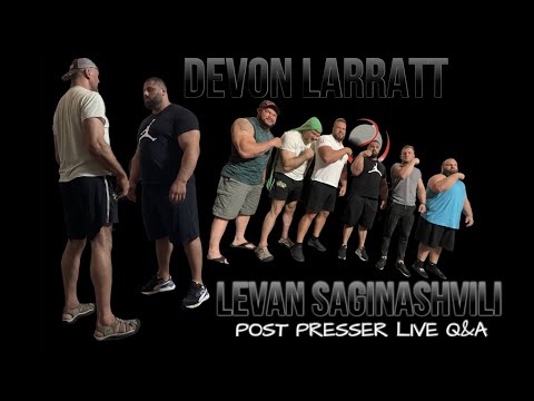 DEVON LARRATT Vs. DEVON LARRATT POST PRESS CONFERENCE LIVE Q&A WITH 'SUPERNATURAL' NEIL PICKUP