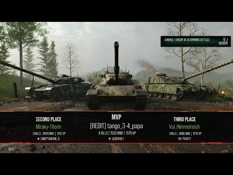 WoTC Leo 1 NAILBITER on NOMONHAN vs pleb