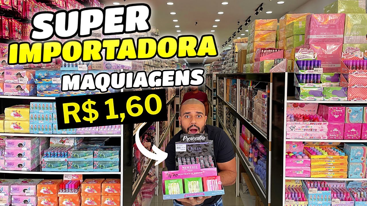 25 De MARÇO | A MAIOR IMPORTADORA de MAQUIAGEM No ATACADO - DISTRIBUIDORA De MAQUIAGEM Para REVENDA