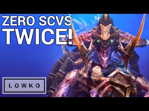 StarCraft 2: QUEEN DROPS vs BATTLECRUISER ‘RUSH'!