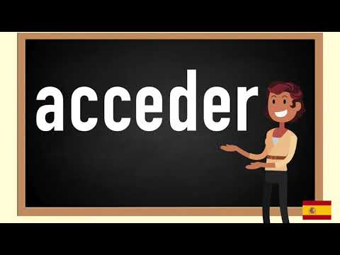How to pronounce acceder  in Spanish