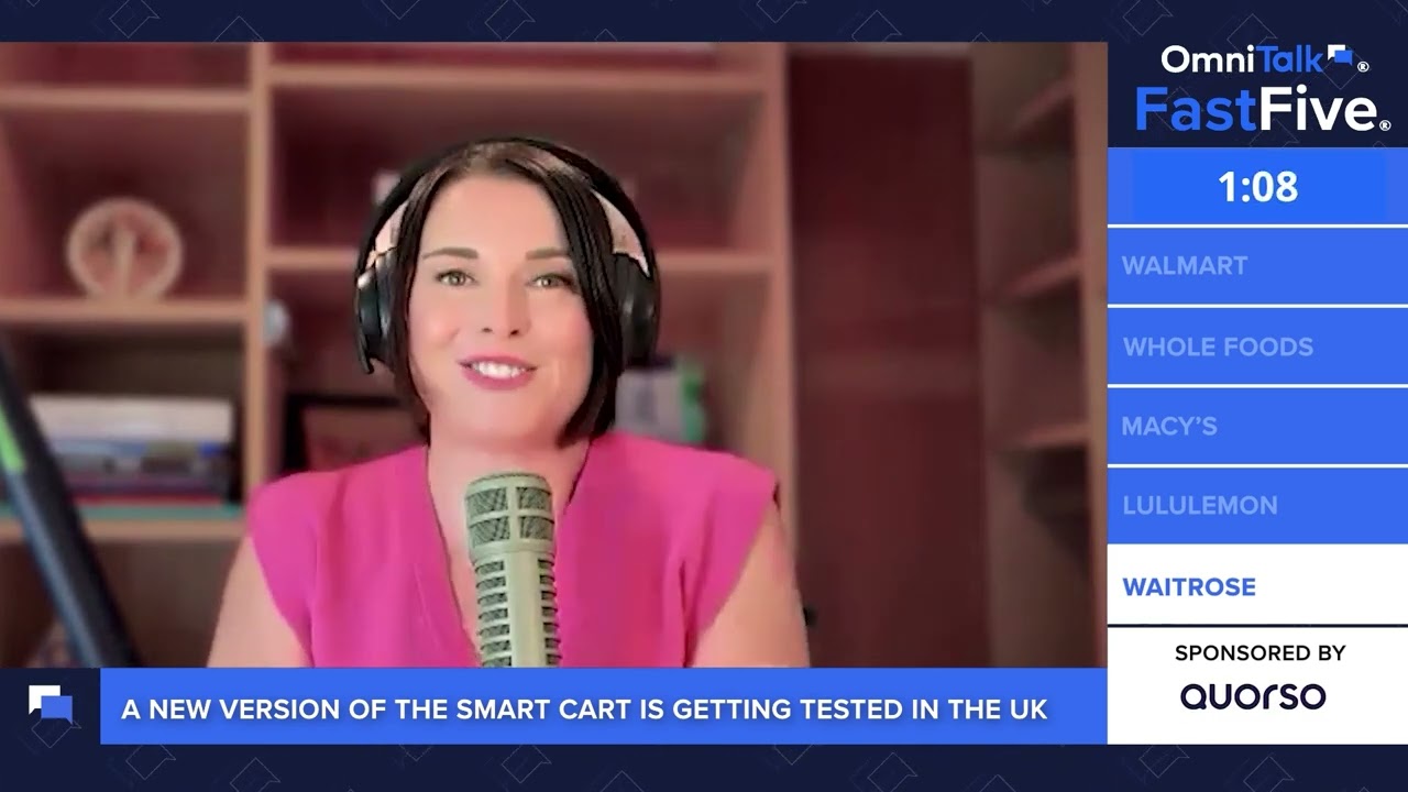 Waitrose Smart Cart Experiment | Fast Five Shorts