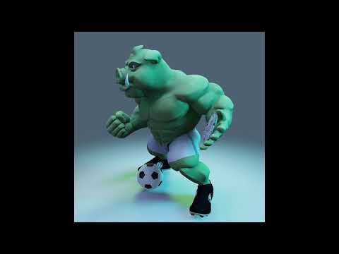 Palmeiras Boar 3D Model
