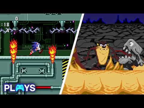 The 10 HARDEST Levels From Sega Genesis Games