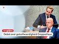 Terugkijken: Kamerleden fel over geloofwaardigheid Grapperhaus