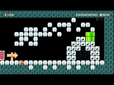 Inside the Igloo by PuzzleKing - SUPER MARIO MAKER - NO COMMENTARY 1bb