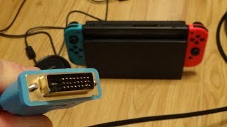 How to Connect the Nintendo Switch to a DVI Computer Monitor with Picture & Sound