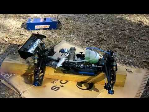 rc8t3 4 stroke testing, custom build