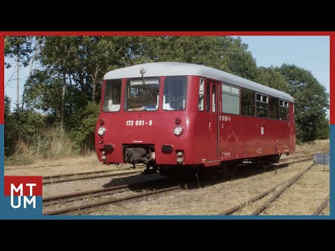 Eisenbahn und DDR-Nostalgie! Mit dem "Ferkeltaxi" der Hafenbahn Neustrelitz durch Gramzow!