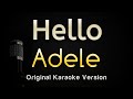 Hello - Adele (Karaoke Songs With Lyrics - Original Key)