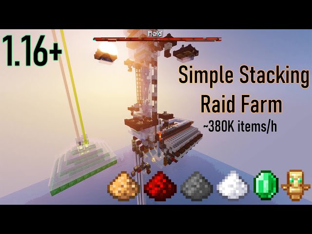 Raid Farm Minecraft Map
