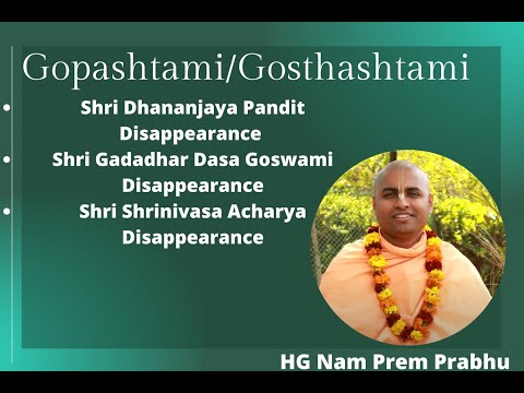 Gopashtami CLASS: HG Nam Prem Prabhu : Dated 12-11-2021