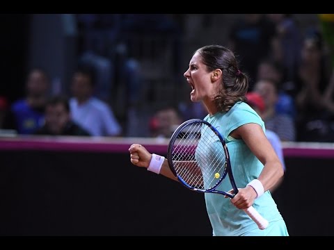 Highlights: Monica Niculescu (ROU) v Andrea Petkovic (GER)