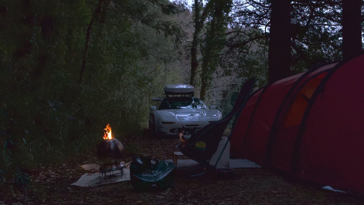 Nothing Happened During the Cold Wave - Quiet Japan Winter camping ASMR