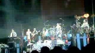 Blue Man Group Female singer to song &#39;Up the roof&#39;