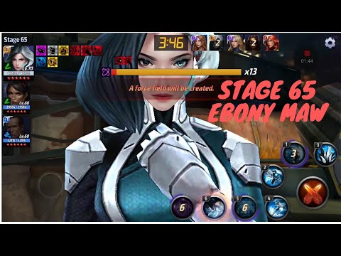 T3 Luna Snow vs Ebony Maw Stage 65 WBU (no ctp) - Marvel Future Fight