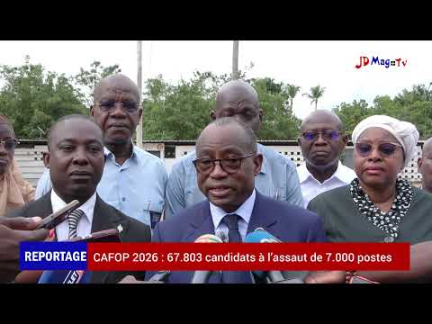 CAFOP 2026 : 67.803 candidats à l’assaut de 7.000 postes